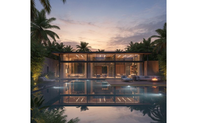 Luxury Villa Design Ideas with Swimming Pool